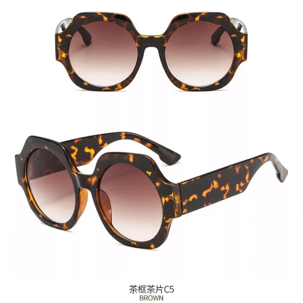 🆕 Hexagon Frame Sunglasses